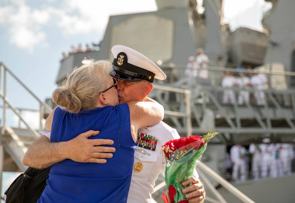 USS Jason Dunham Returns to Homeport