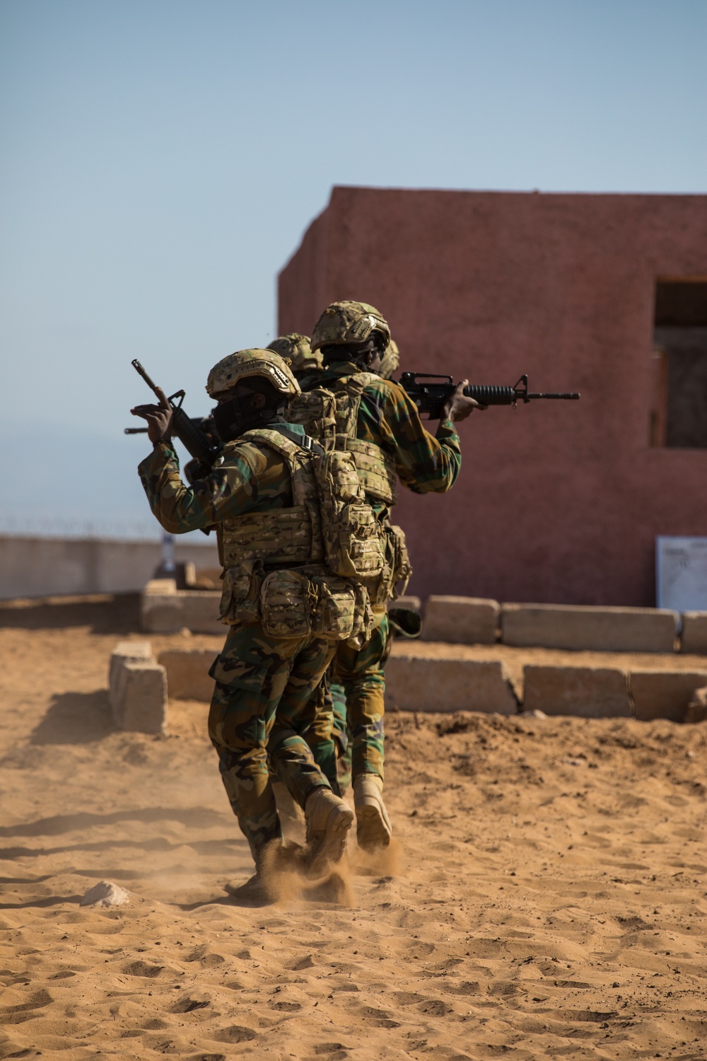 Close-Quarters Battle Training in Tifnit, Morocco During African Lion 2022