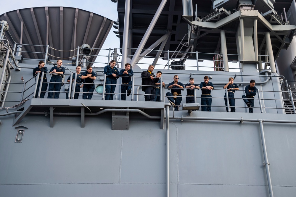 USS Essex Underway Operations