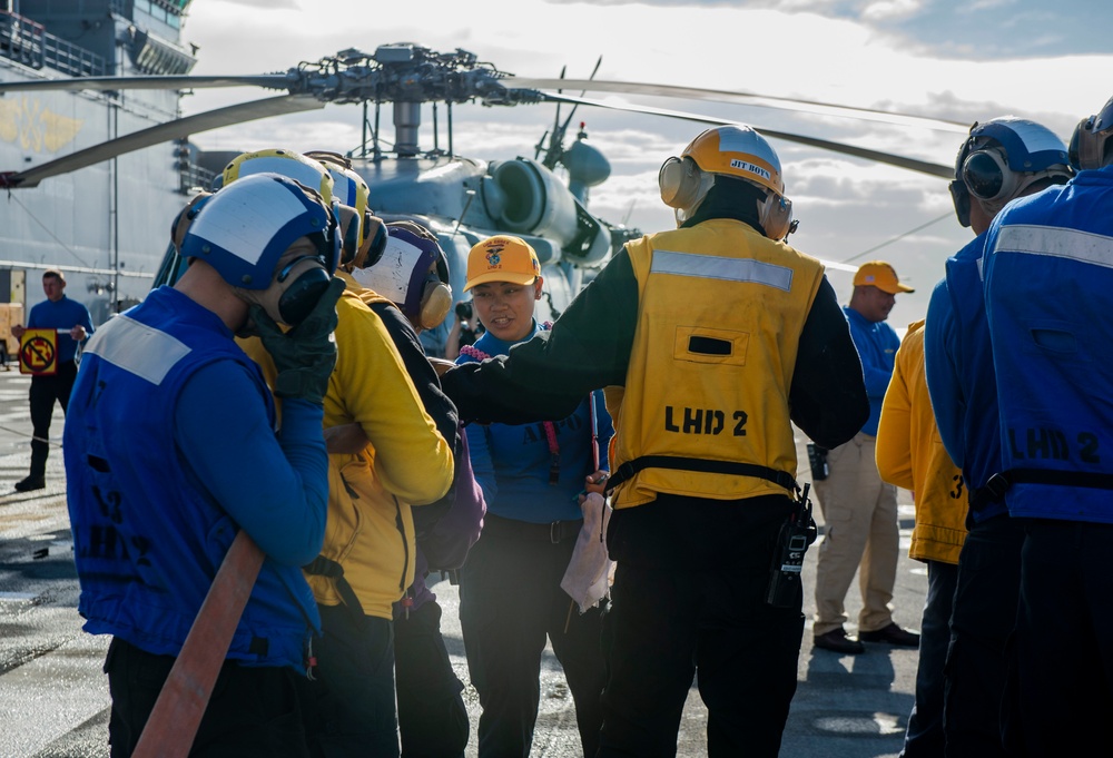 USS Essex Underway Operations