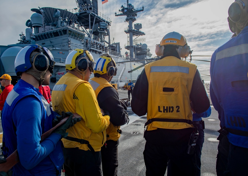 USS Essex Underway Operations