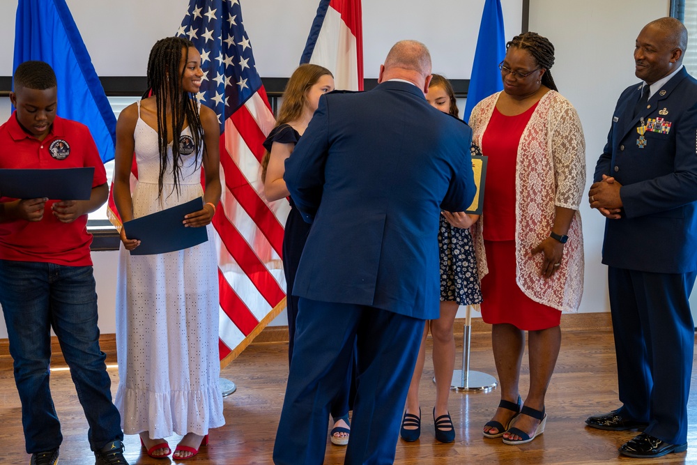 131st Bomb Wing Command Chief retires