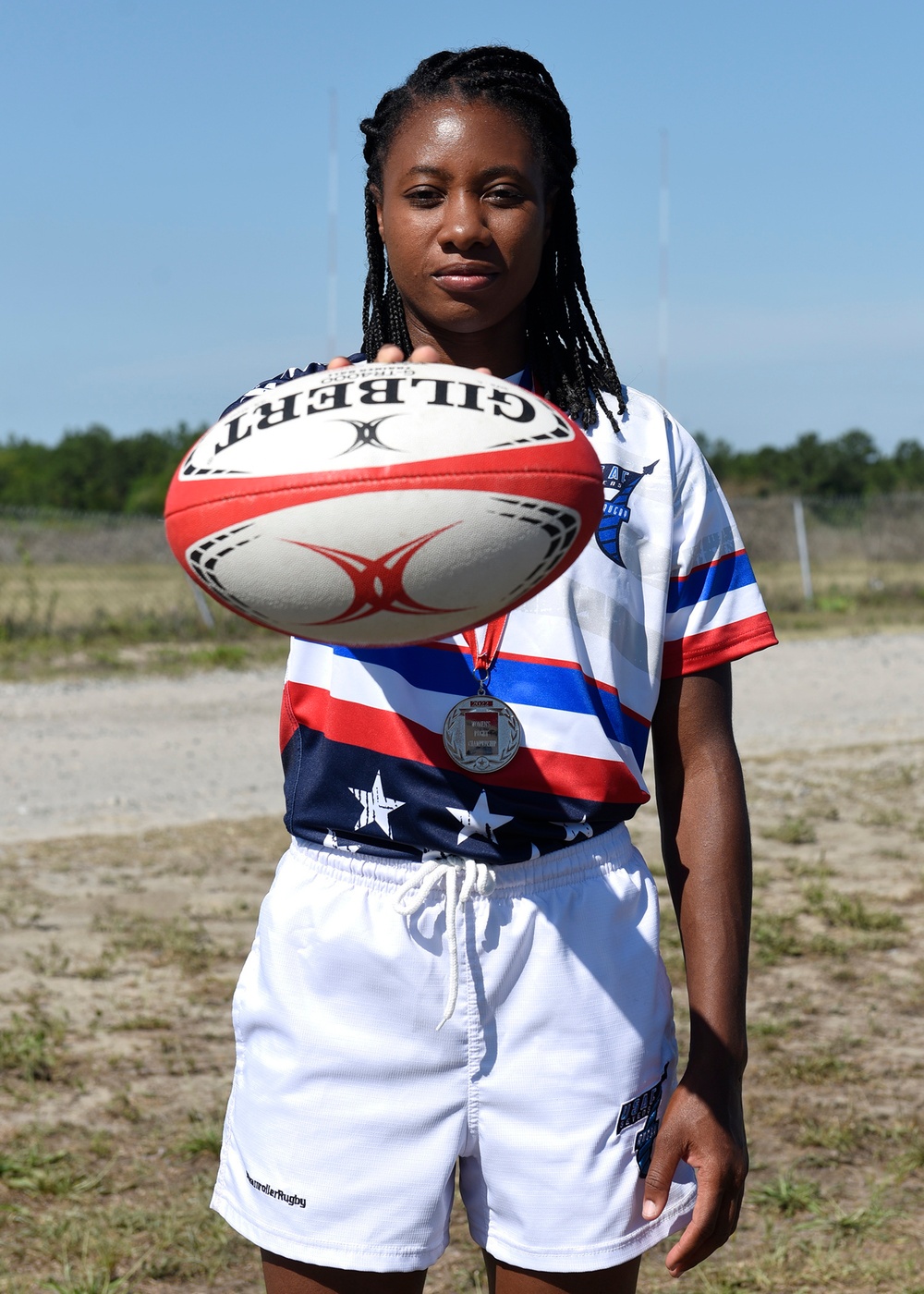 DAF Women's 7s Rugby Team competes in Armed Forces, Cape Fear Tournaments