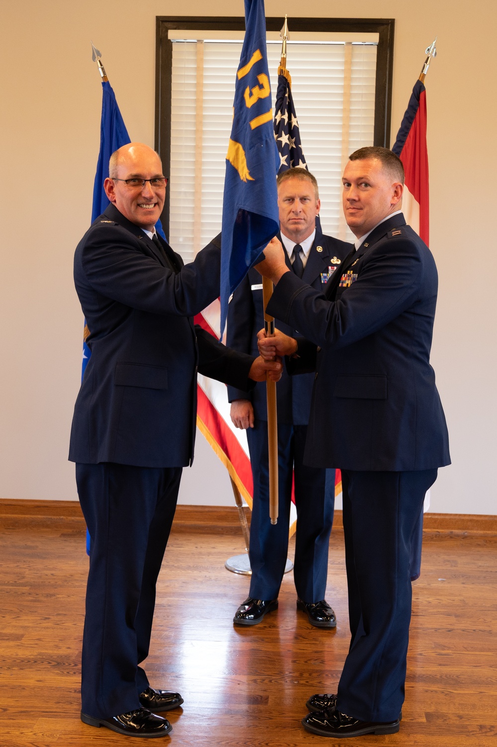 131st Communications Flight Change of Command