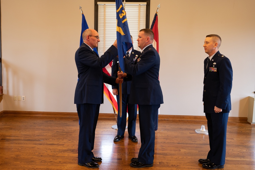 131st Bomb Wing Communications Flight Change of Command