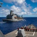 Sailors Aboard USS Dewey (DDG 105) Conduct Replenishment-at-Sea with USNS Guadalupe (T-AO-202)