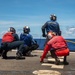 Sailors Aboard USS Dewey (DDG 105) Conduct Aircraft Refueling Training