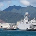 Indonesian Navy frigate KRI I Gusti Ngurah Rai (332) arrives at Pearl Harbor for RIMPAC 2022