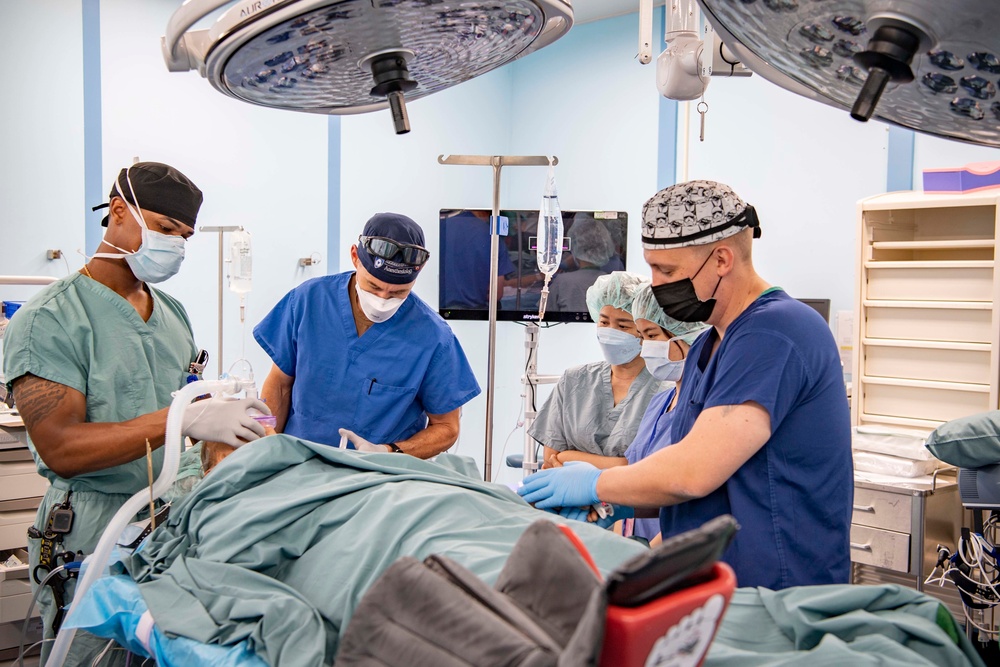 Pacific Partnership 2022 Conducts Surgical Operations Aboard USNS Mercy