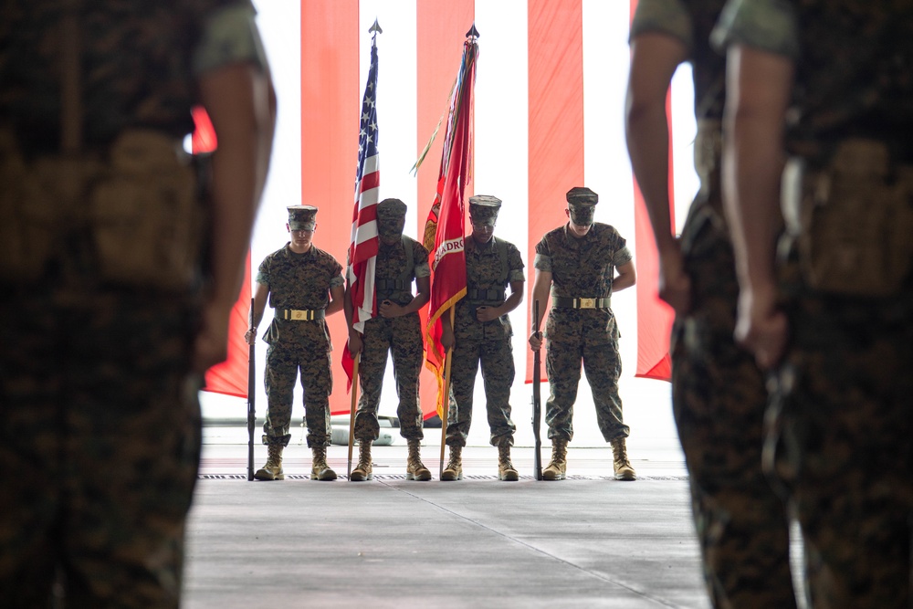 MWSS-171 Change of Command Ceremony