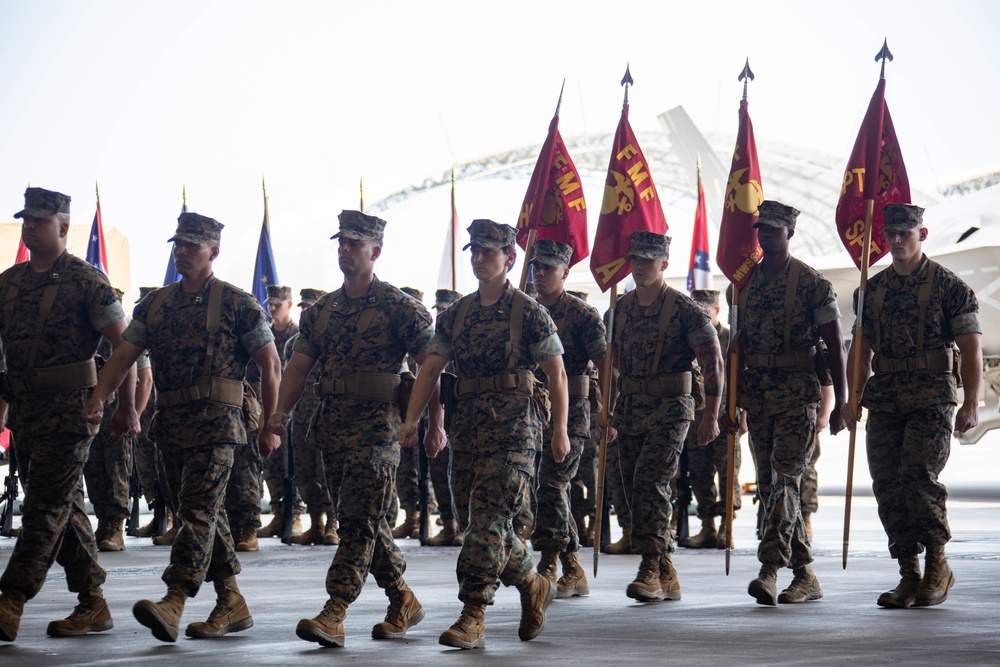 MWSS-171 Change of Command Ceremony