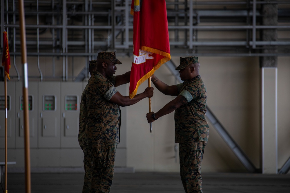 MWSS-171 Change of Command Ceremony