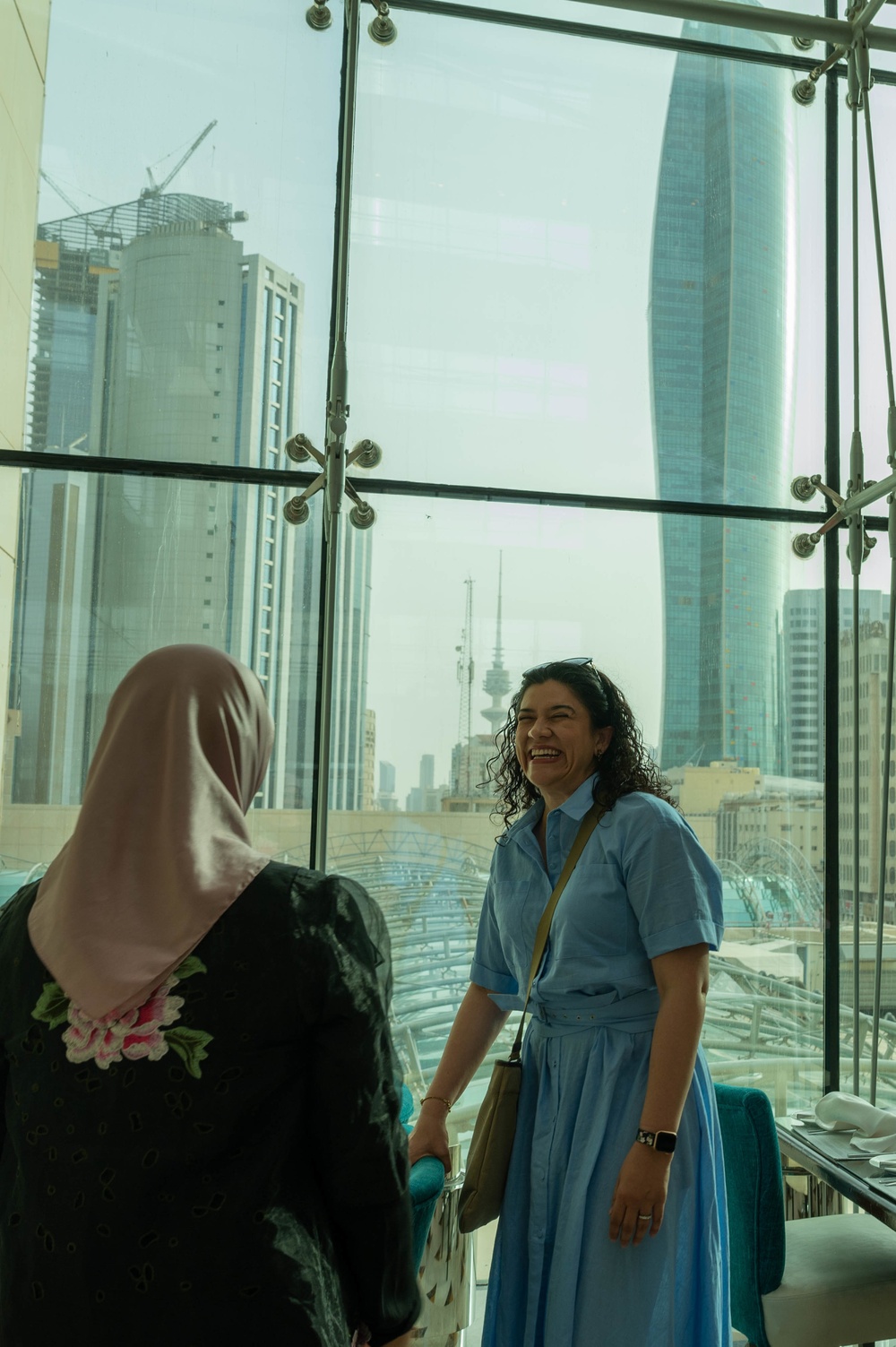 U.S. women military leaders, Kuwaiti women empower each other during Women’s Peace and Security Diwaniya