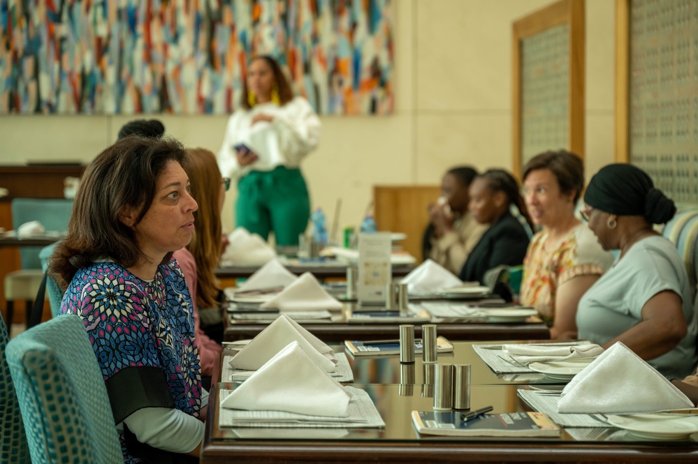 U.S. women military leaders, Kuwaiti women empower each other during Women’s Peace and Security Diwaniya