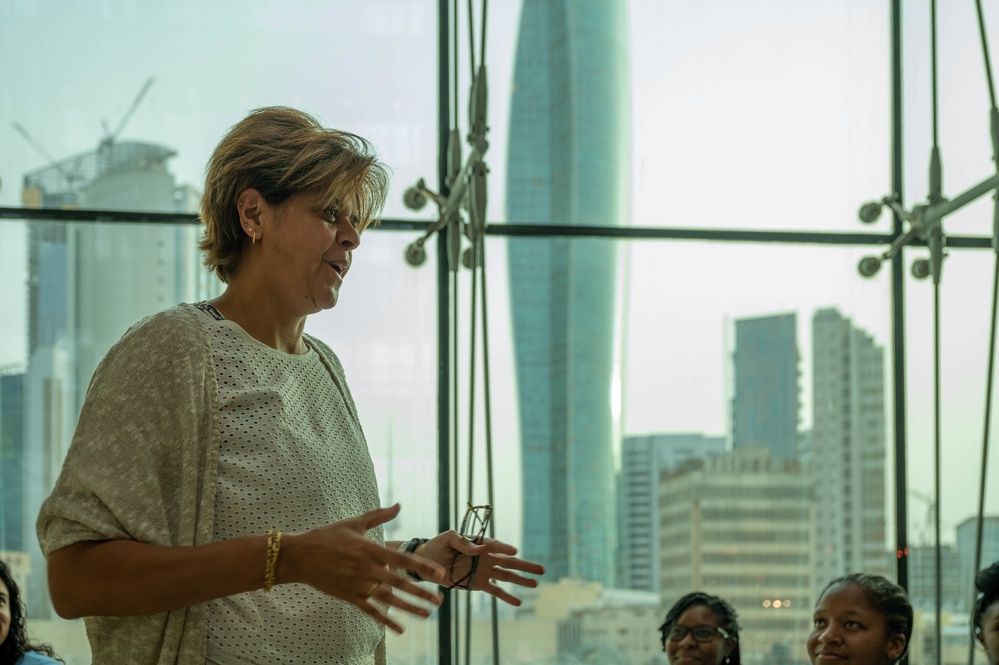 U.S. women military leaders, Kuwaiti women empower each other during Women’s Peace and Security Diwaniya