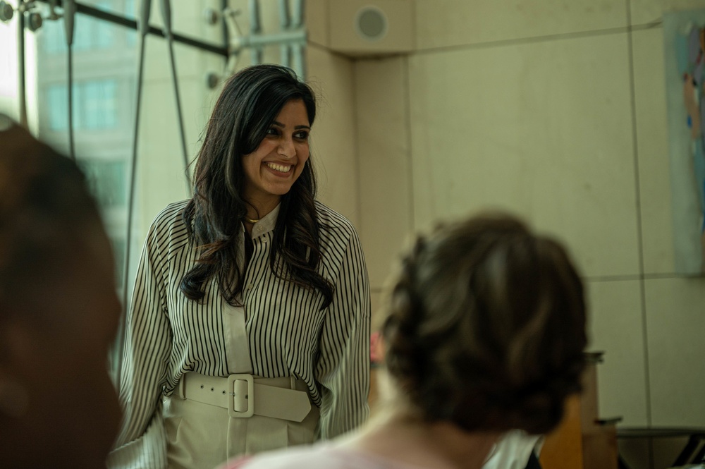 U.S. women military leaders, Kuwaiti women empower each other during Women’s Peace and Security Diwaniya