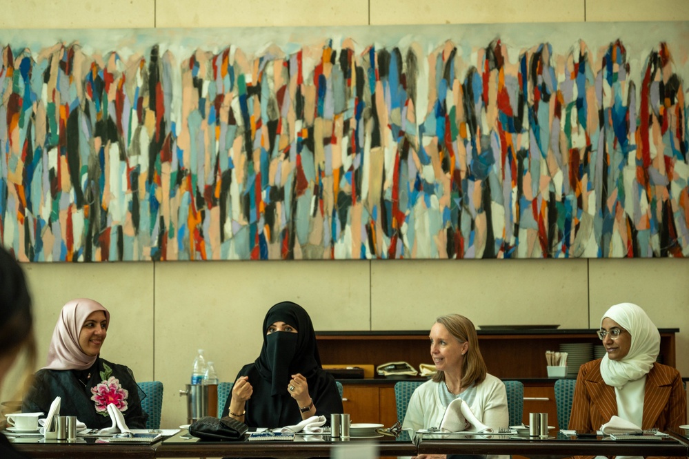 U.S. women military leaders, Kuwaiti women empower each other during Women’s Peace and Security Diwaniya