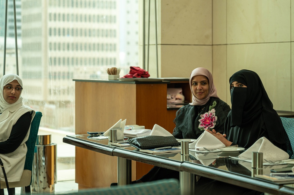 U.S. women military leaders, Kuwaiti women empower each other during Women’s Peace and Security Diwaniya