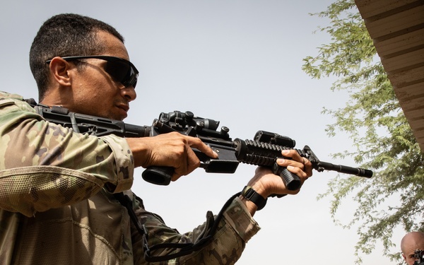 Japan, U.S. conduct close-quarters combat training in Djibouti