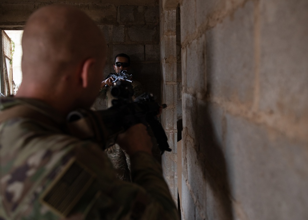Japan, U.S. conduct close-quarters combat training in Djibouti