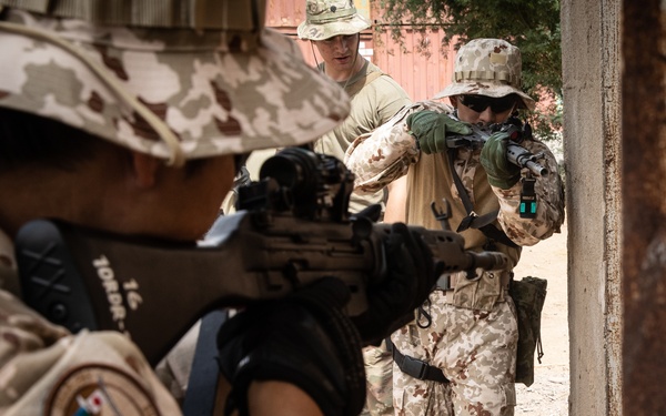 Japan, U.S. conduct close-quarters combat training in Djibouti