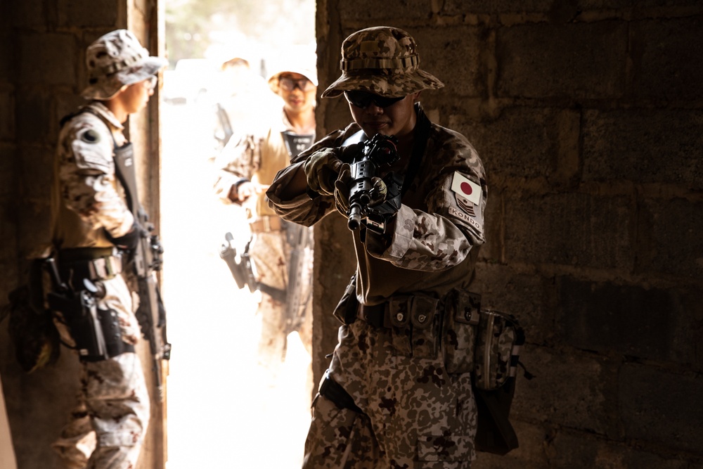 Japan, U.S. conduct close-quarters combat training in Djibouti