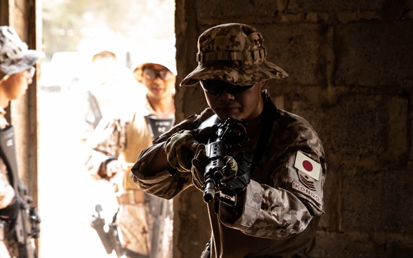 Japan, U.S. conduct close-quarters combat training in Djibouti