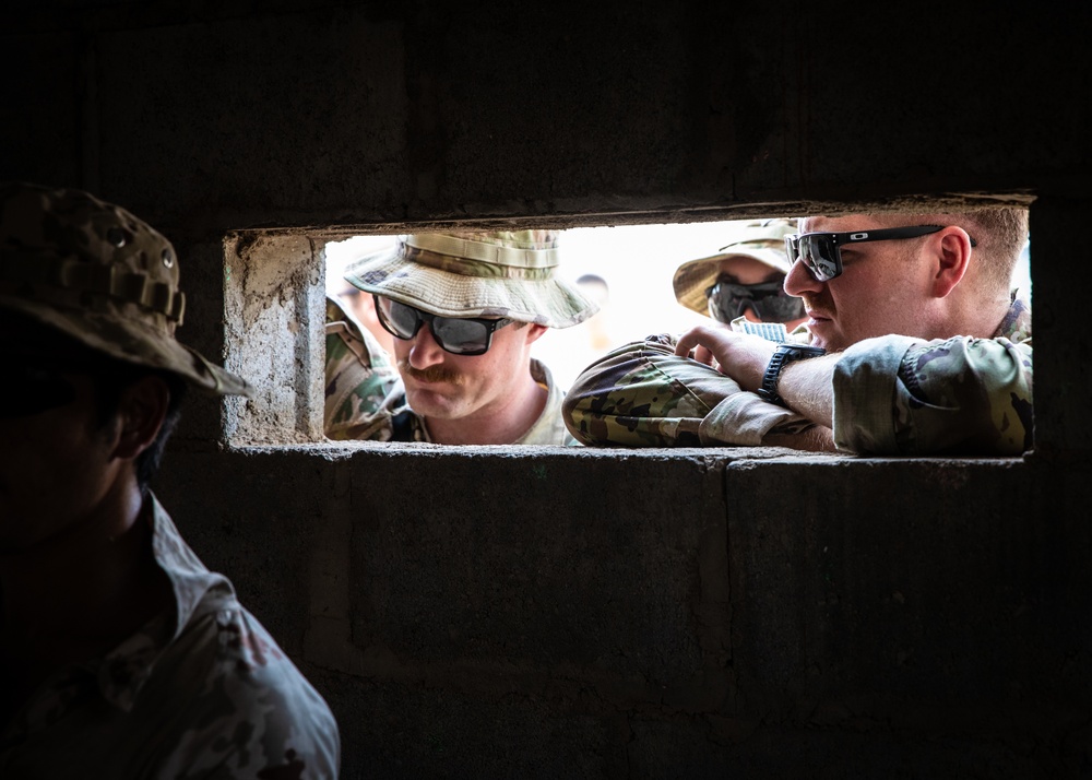 Japan, U.S. conduct close-quarters combat training in Djibouti