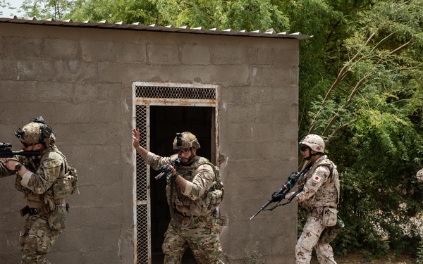 Japan, U.S. conduct close-quarters combat training in Djibouti