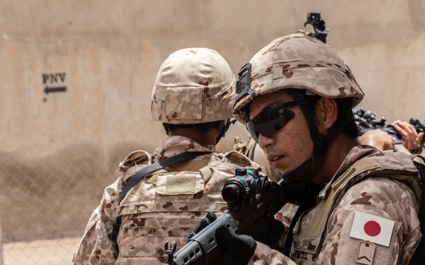 Japan, U.S. conduct close-quarters combat training in Djibouti