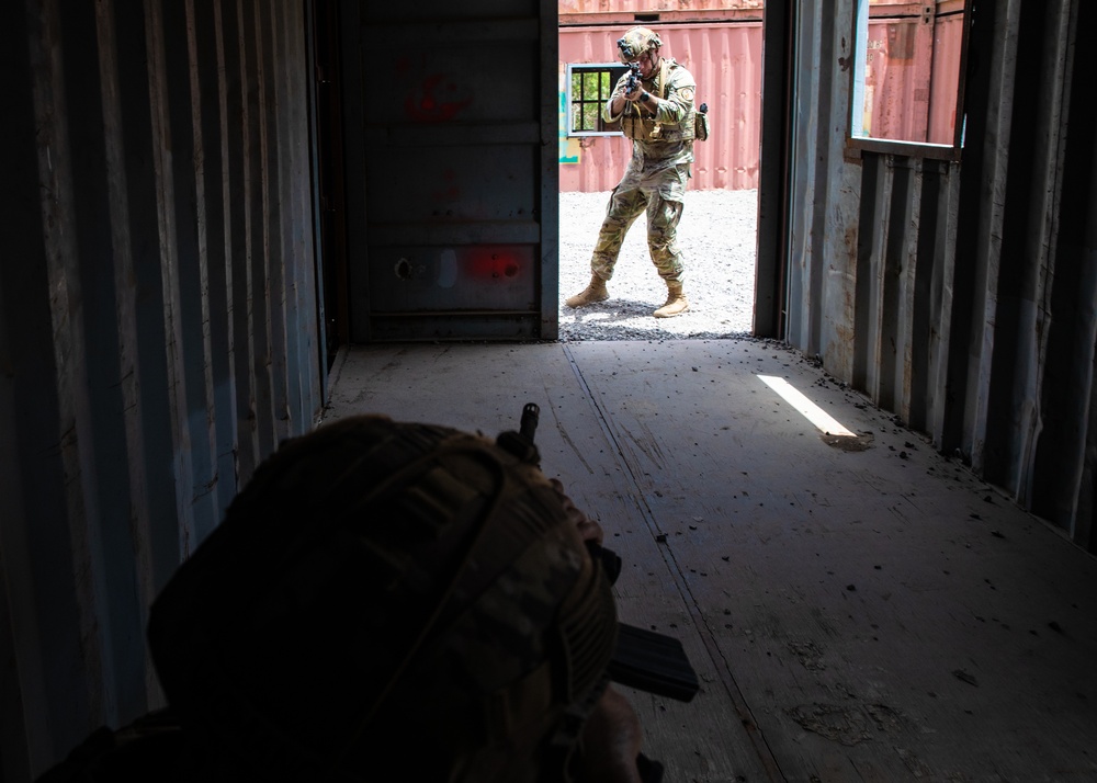 Japan, U.S. conduct close-quarters combat training in Djibouti