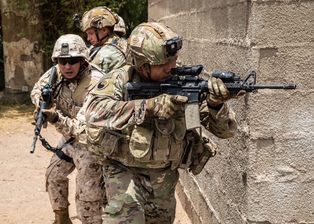 Japan, U.S. conduct close-quarters combat training in Djibouti