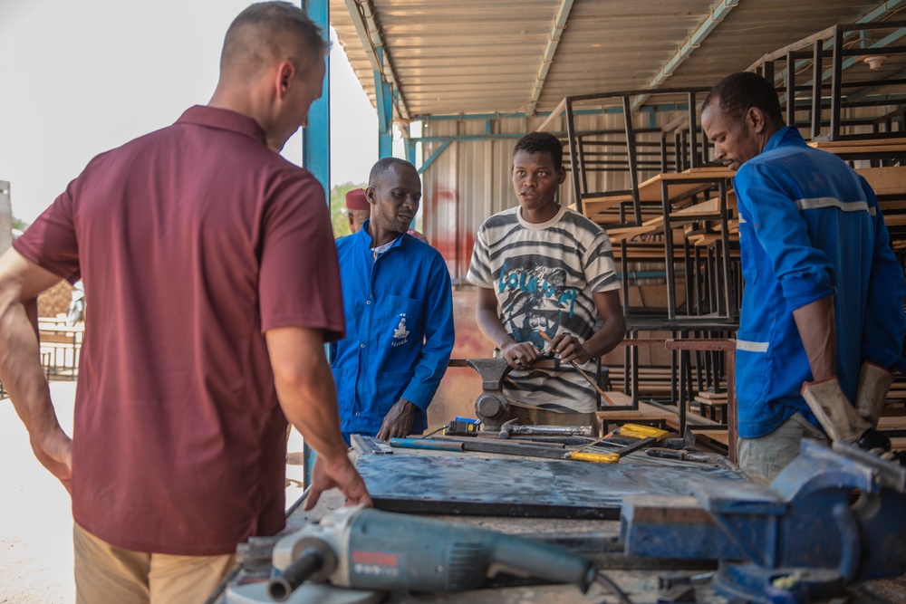 409th civil affairs team works to help Agadez, Niger achieve a sustainable and renewable education infrastructure