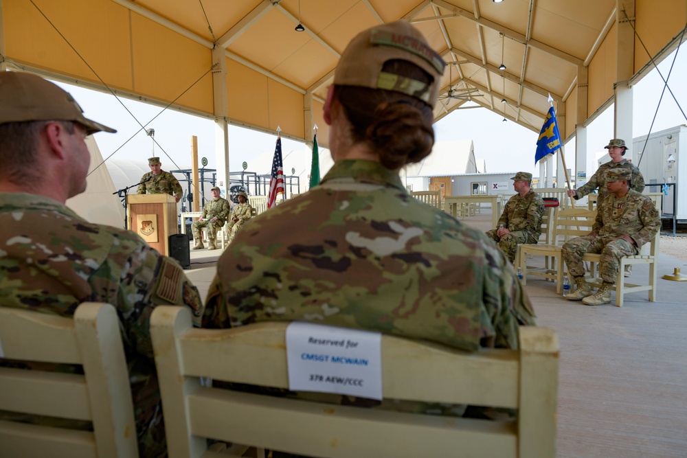 378th ECONS receives new commander