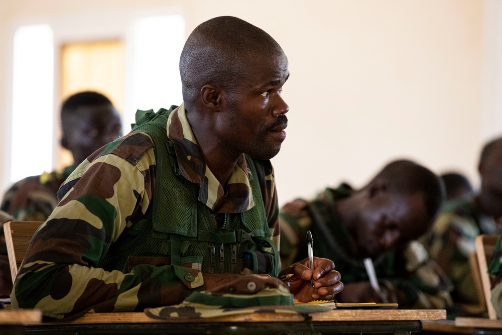 Nighttime Movement Training in Dodji, Senegal during African Lion 2022