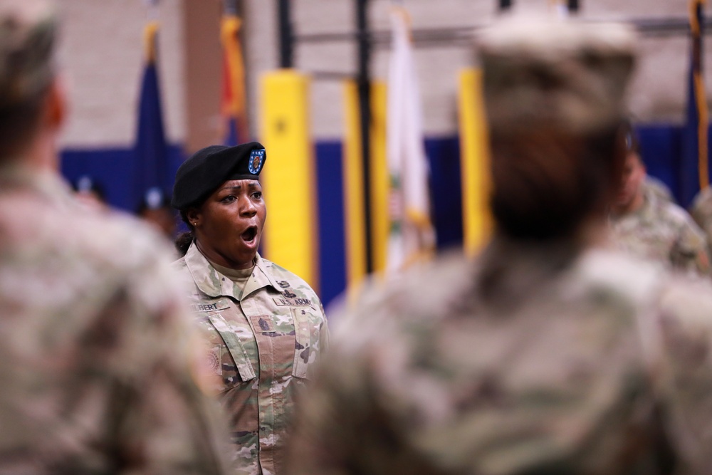 Relinquishment of Responsibility ceremony, prepares the Division Special Troops Battalion, 1st Infantry Division Sustainment Brigade, 1st Infantry Division for a change