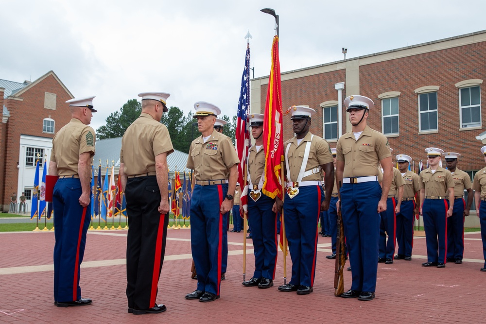 Marine Corps Embassy Security Group Change of Command Ceremony