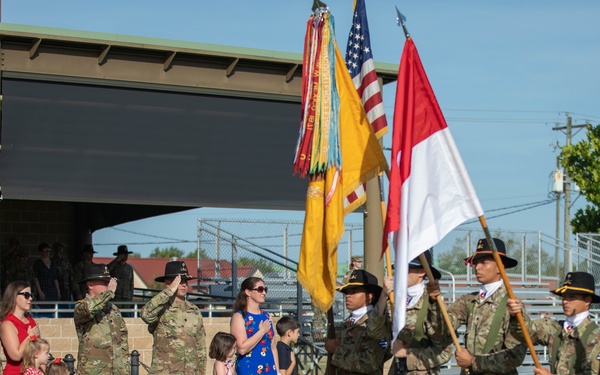 Mustang Squadron farewells Lamb, welcomes Perkins