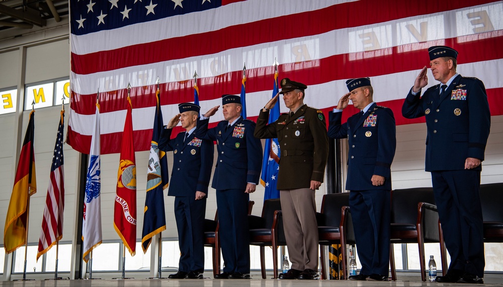 USAFE-AFAFRICA says farewell, welcomes new commander