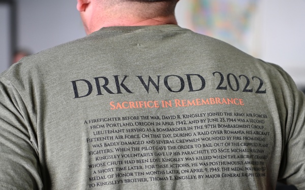 Hero WOD: Sacrificing for Lt. David R. Kingsley