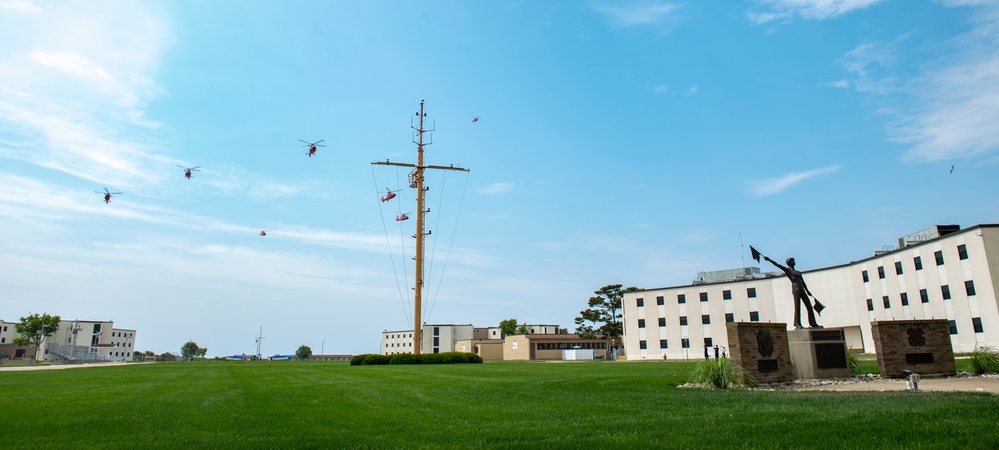 Air Station Atlantic City aircrews conduct formation flight