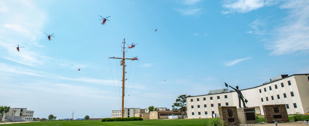 Air Station Atlantic City aircrews conduct formation flight