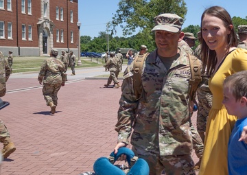 1st TSC Soldiers return from deployment