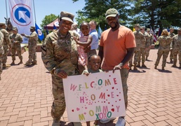 1st TSC Soldiers return from deployment