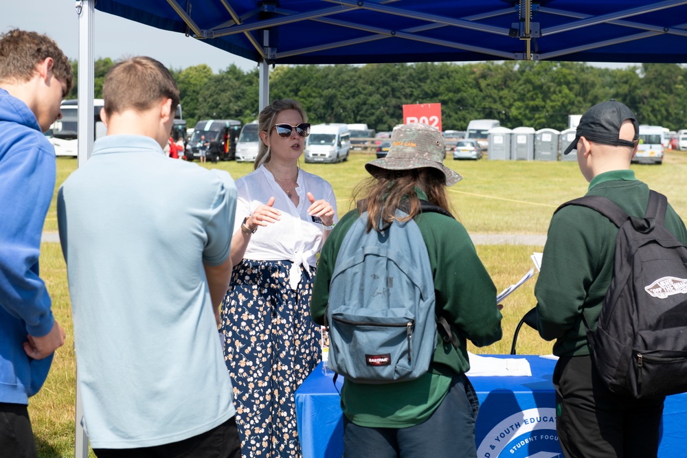 Air Force members join community in Cambridgeshire County Day