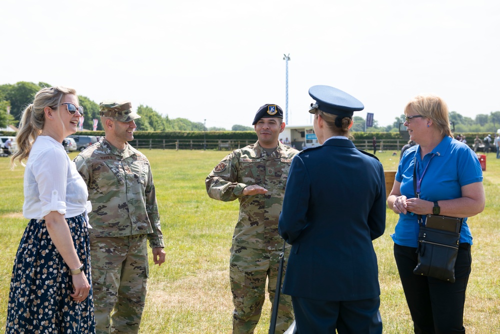 Air Force members join community in Cambridgeshire County Day