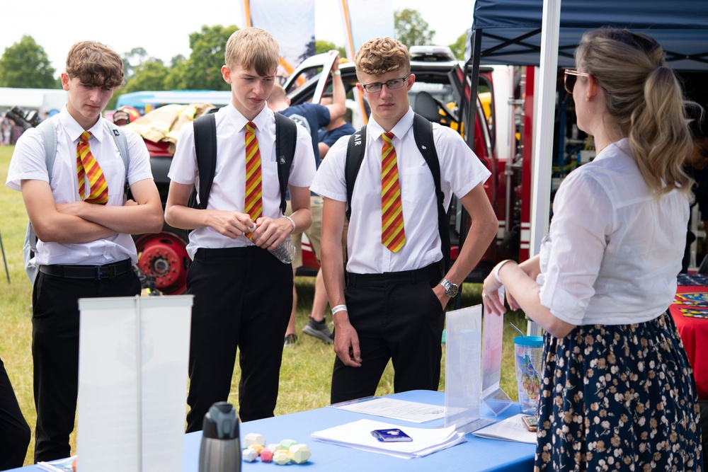 Air Force members join community in Cambridgeshire County Day