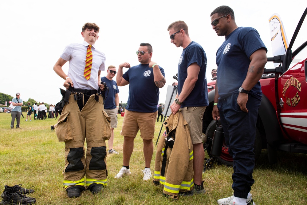 Air Force members join community in Cambridgeshire County Day