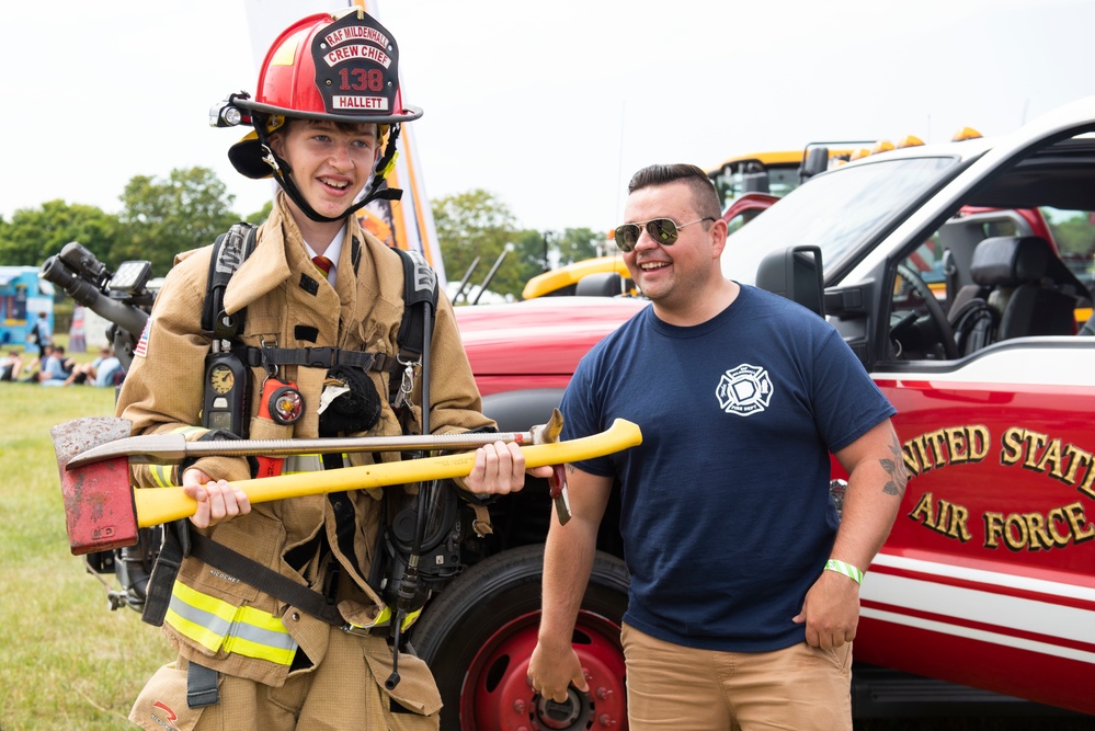 Air Force members join community in Cambridgeshire County Day