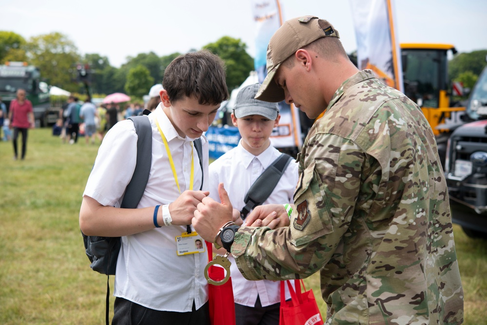 Air Force members join community in Cambridgeshire County Day